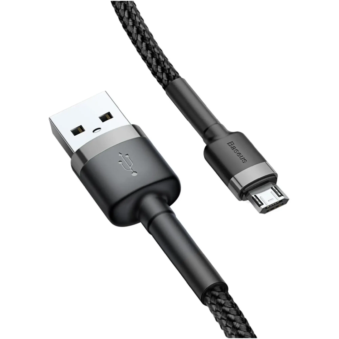 Купить Кабель Baseus Cafule USB - MicroUSB 3m Black (CAMKLF-HG1) - фото 2