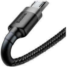 Купить Кабель Baseus Cafule USB - MicroUSB 3m Black (CAMKLF-HG1) - фото 4