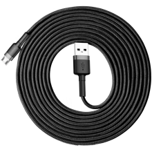 Купить Кабель Baseus Cafule USB - MicroUSB 3m Black (CAMKLF-HG1) - фото 5