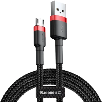 Купить Кабель Baseus Cafule USB - MicroUSB 3m Red-Black (CAMKLF-H91) - фото 1