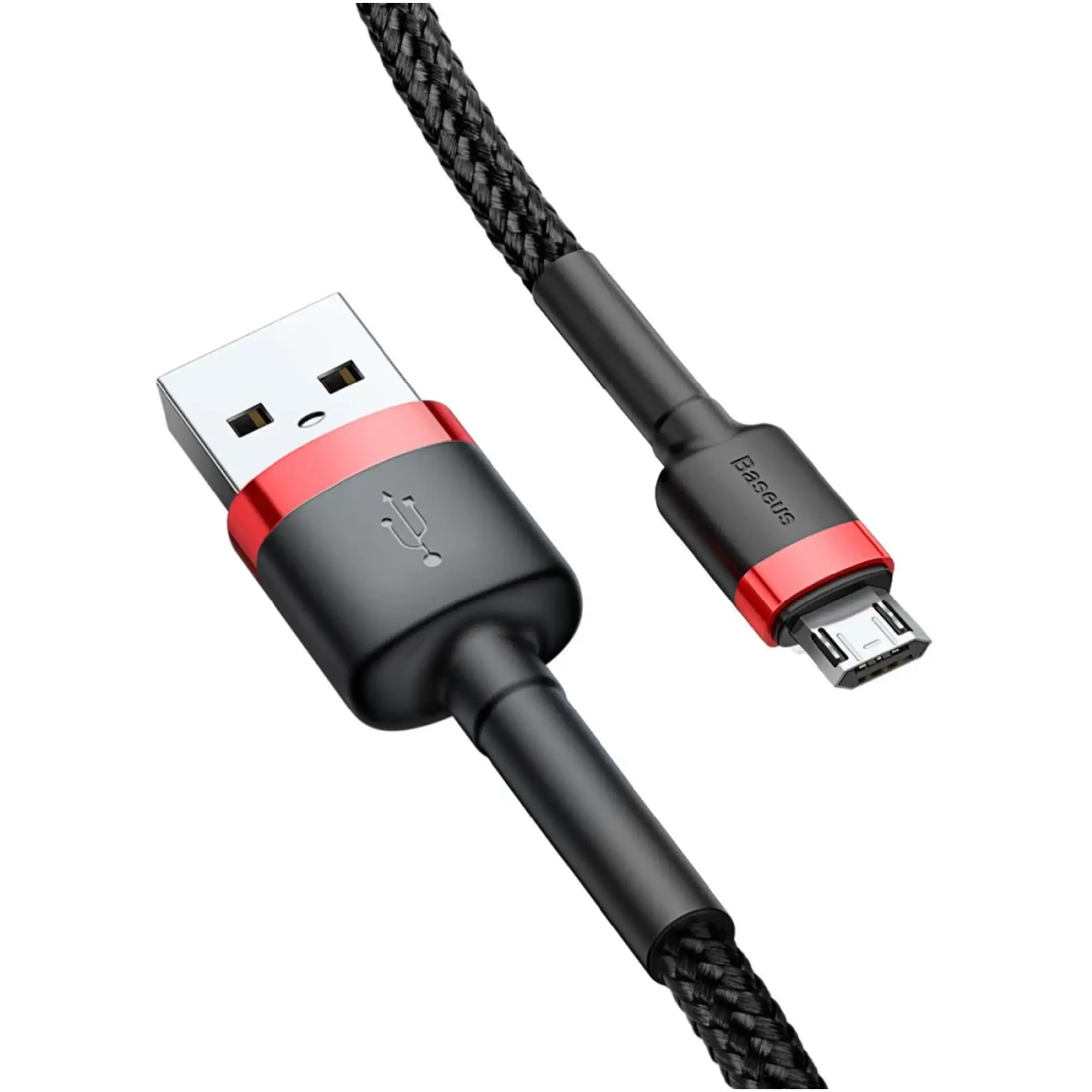 Купить Кабель Baseus Cafule USB - MicroUSB 3m Red-Black (CAMKLF-H91) - фото 2