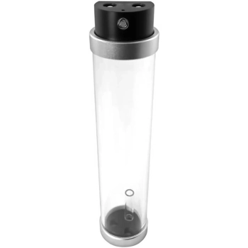 Купить Резервуар Singularity Computers Protium reservoir 250mm - acetal, black / silver (SC-PROTIUM-L-SA) - фото 1