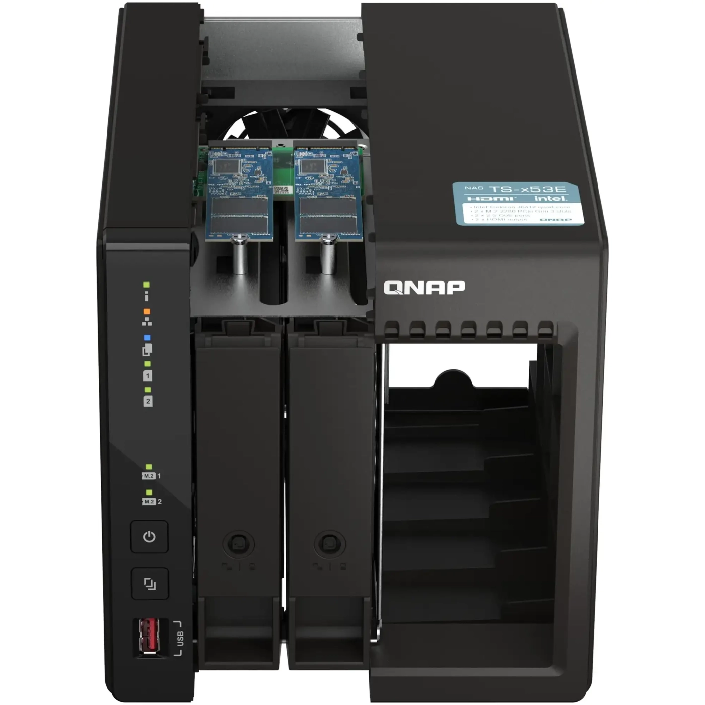 Купить Сетевое хранилище NAS QNAP TS-253E-8G - фото 6