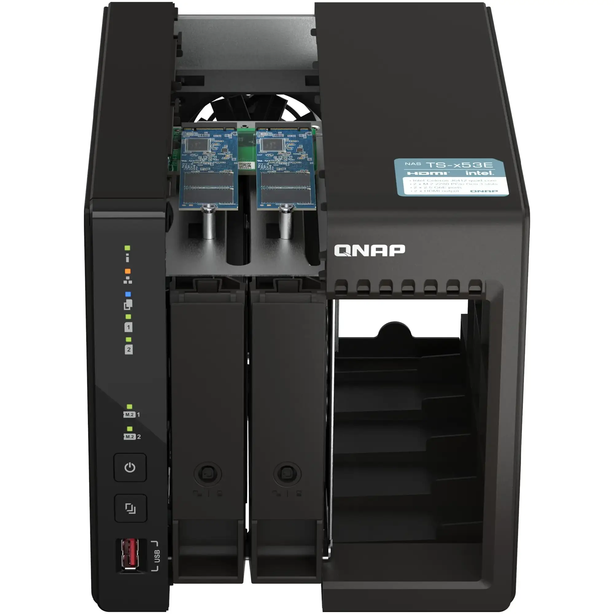 Купить Сетевое хранилище NAS QNAP TS-253E-8G - фото 6