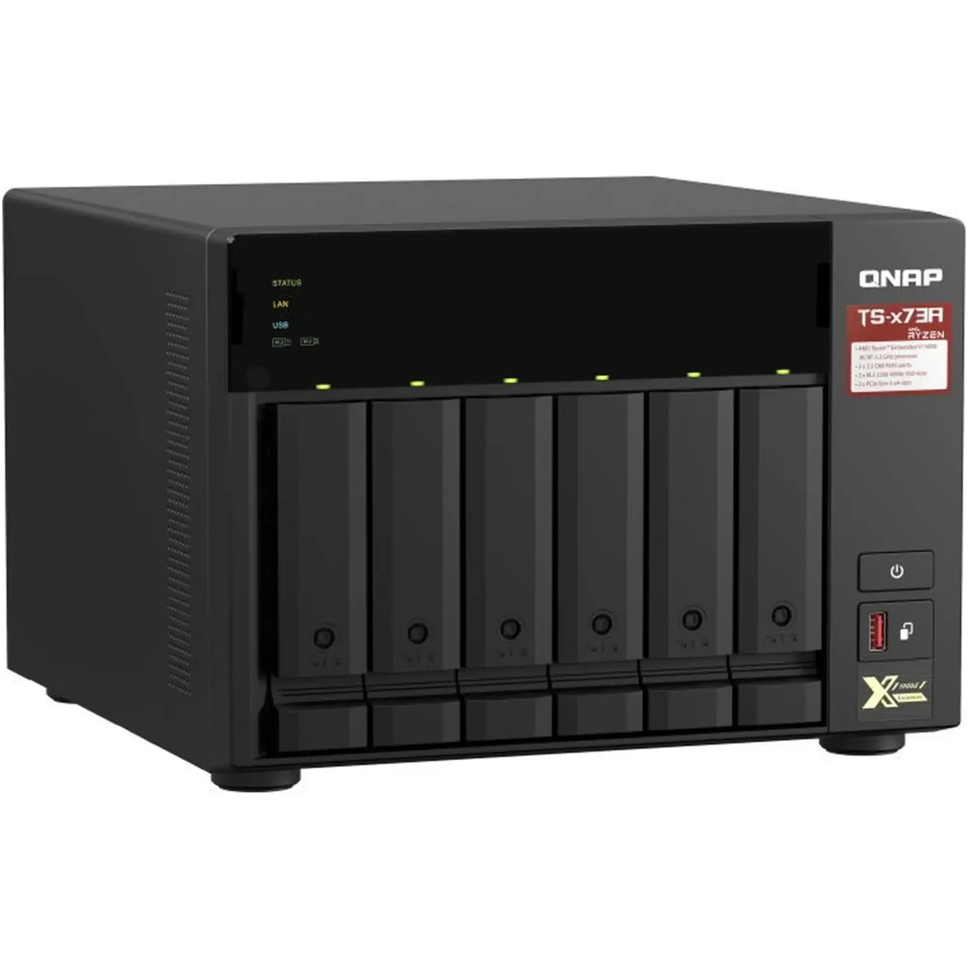 Купить Сетевое хранилище NAS QNAP TS-673A-8G - фото 4
