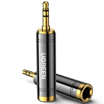 Купити Перехідник UGREEN AV168 3.5mm Male to 6.35mm Female Black (60711) - фото 1