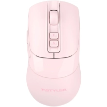 Купить Мышь A4Tech Fstyler FB50C Plus Pink - фото 3