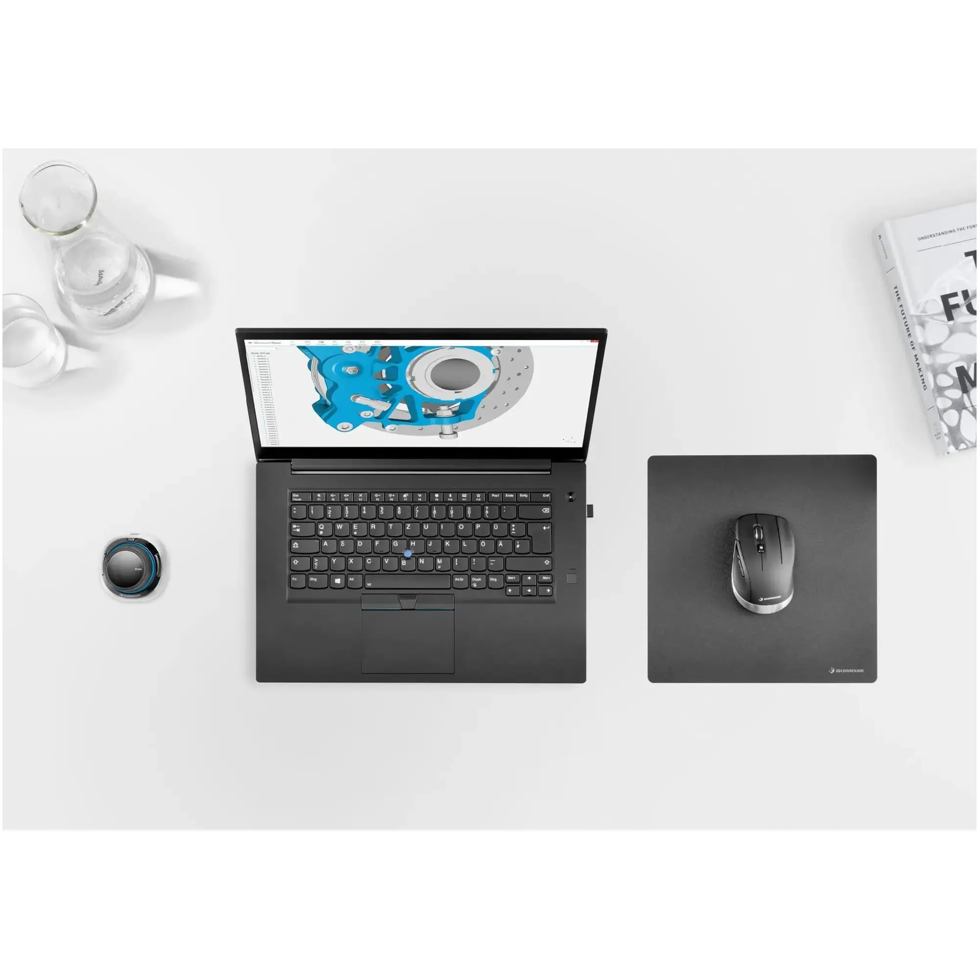 Купить Мышь 3DConnexion CadMouse Compact Wireless (3DX-700118) - фото 8