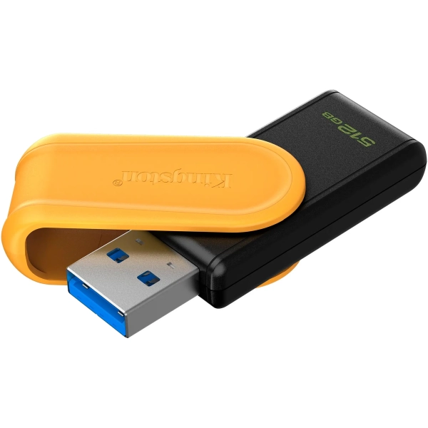 Купити Флеш-накопичувач 512GB Kingston DataTraveler Exodia S USB 3.2 Black/Orange (DTXS/512GB) - фото 2
