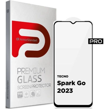 Купити Захисне скло ArmorStandart Pro для TECNO Spark Go 2023 (BF7) Black (ARM67166) - фото 1