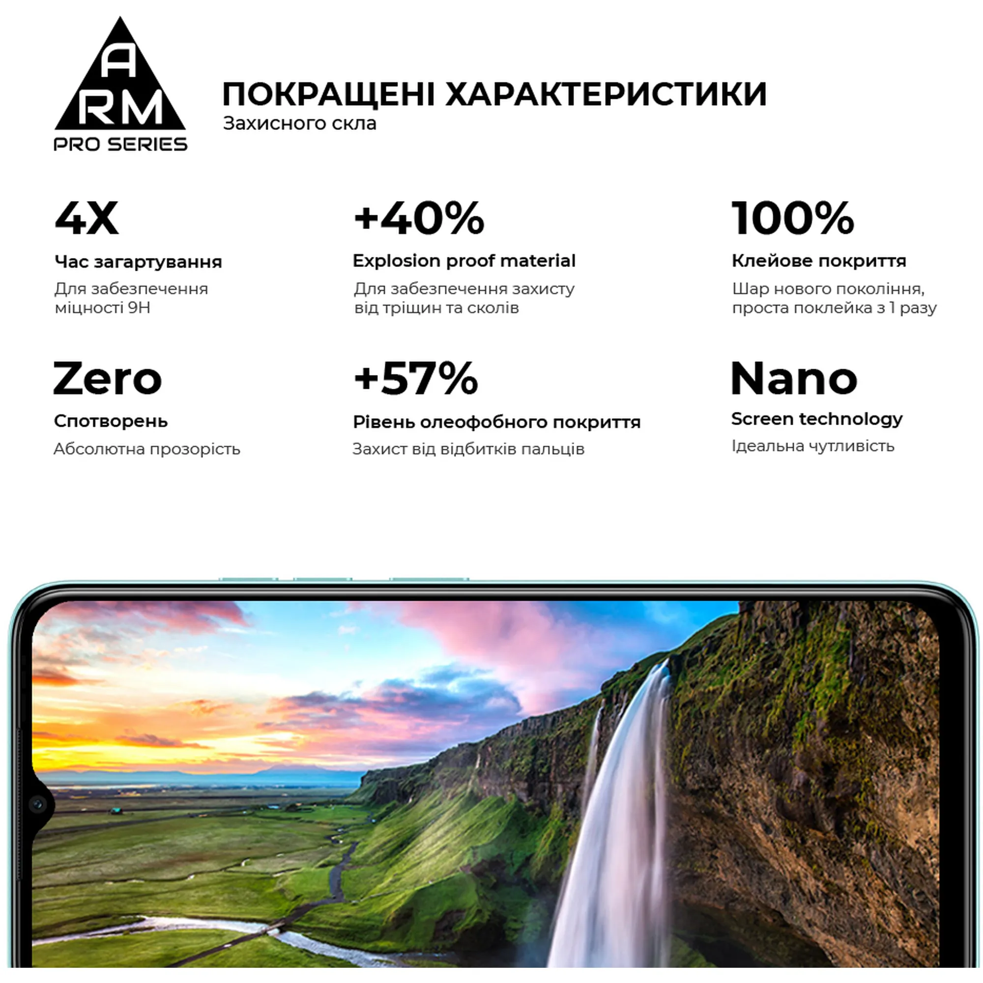 Купити Захисне скло ArmorStandart Pro для TECNO Spark Go 2023 (BF7) Black (ARM67166) - фото 5