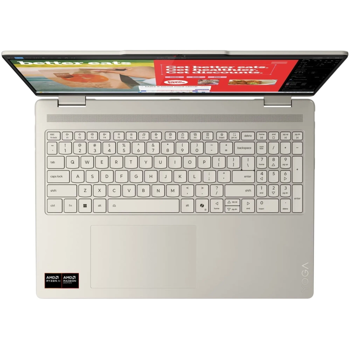 Купити Ноутбук Lenovo Yoga 7 2-in-1 16AKP10 (83JU001LRA) - фото 2