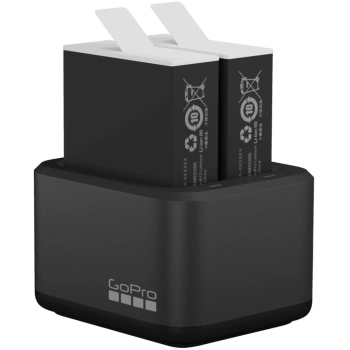 Купити Зарядний пристрій GoPro Dual Battery Charger + акумулятор Enduro 2 шт для HERO11/10/9 Black (ADDBD-211-VE) - фото 1