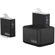 Купить Зарядное устройство GoPro Dual Battery Charger + аккумулятор Enduro 2 шт для HERO11/10/9 Black (ADDBD-211-VE) - фото 2