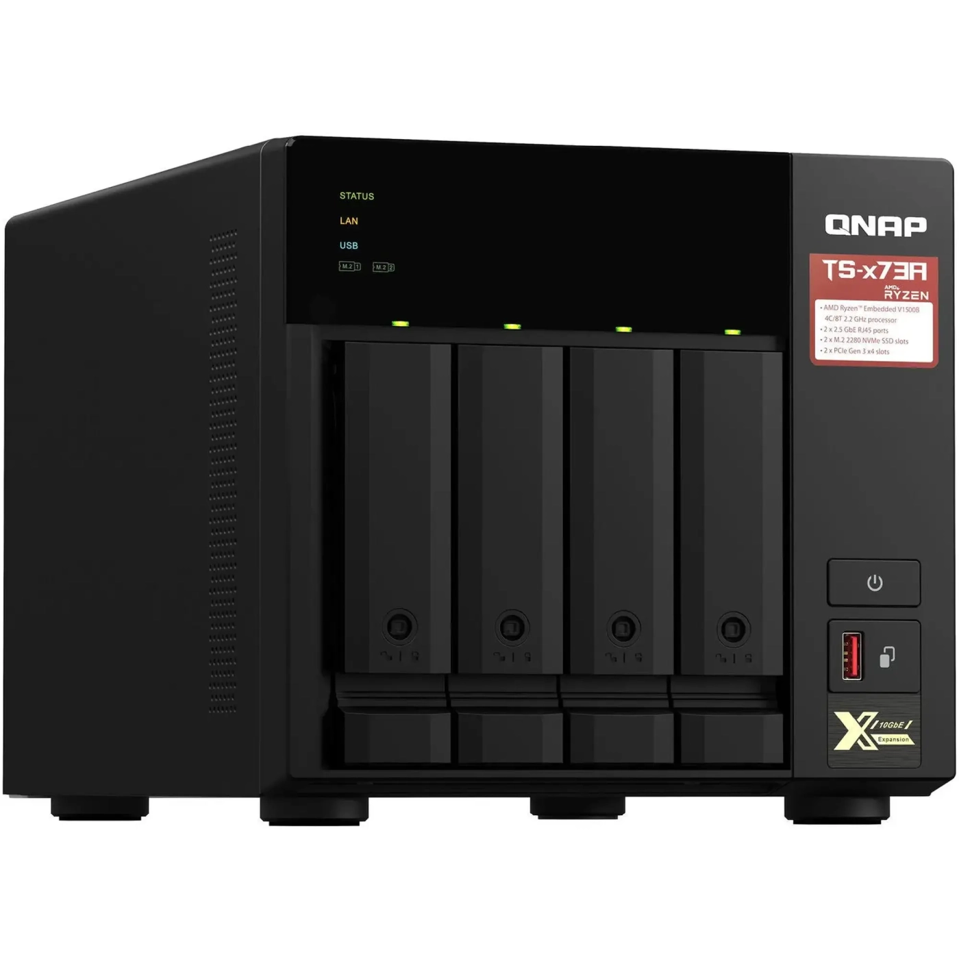 Купить Сетевое хранилище NAS QNAP TS-473A-8G - фото 5
