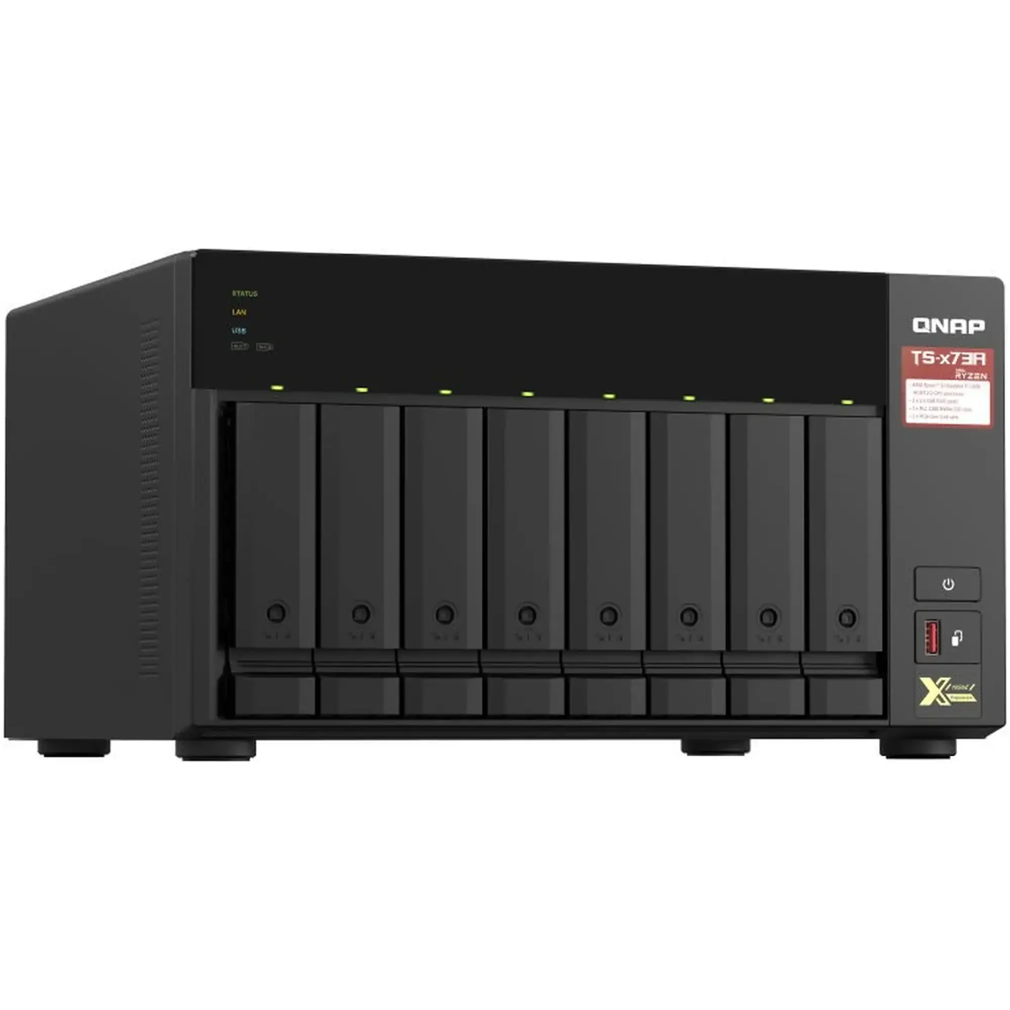 Купить Сетевое хранилище NAS QNAP TS-873A-8G - фото 2