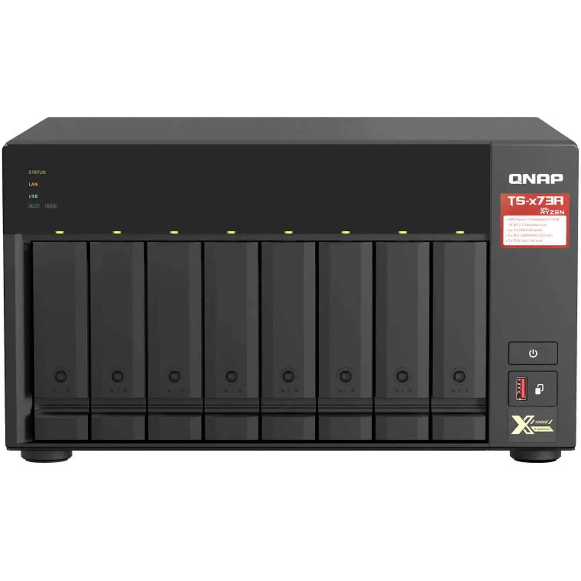 Купить Сетевое хранилище NAS QNAP TS-873A-8G - фото 3