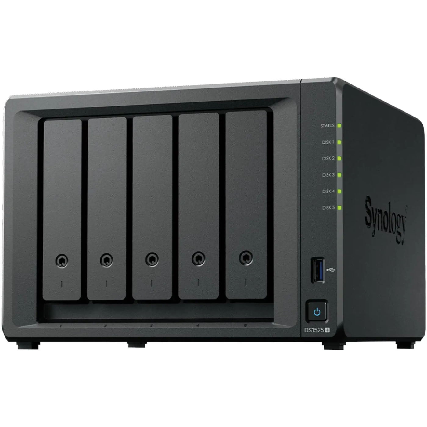 Купить Сетевое хранилище NAS Synology DS1525+ - фото 1