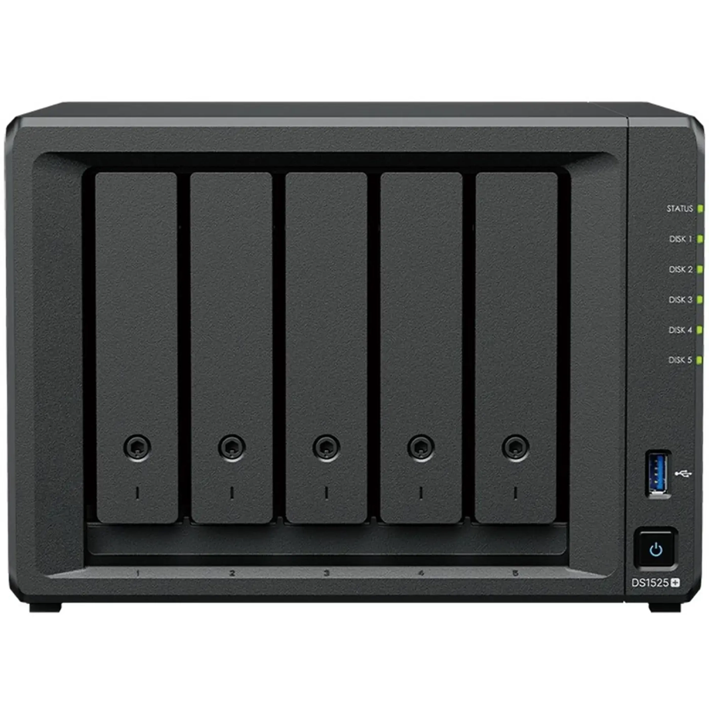 Купить Сетевое хранилище NAS Synology DS1525+ - фото 2