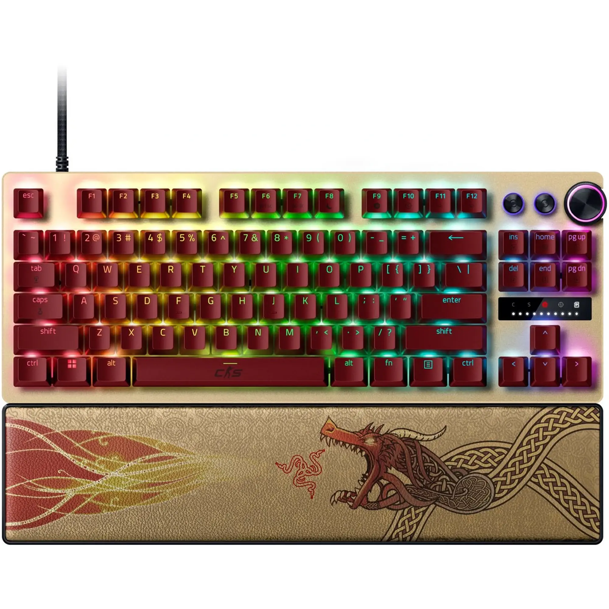 Купить Клавиатура RAZER Huntsman V3 PRO TKL Counter-Strike 2 Ed. (RZ03-04982100-R3M1) - фото 1