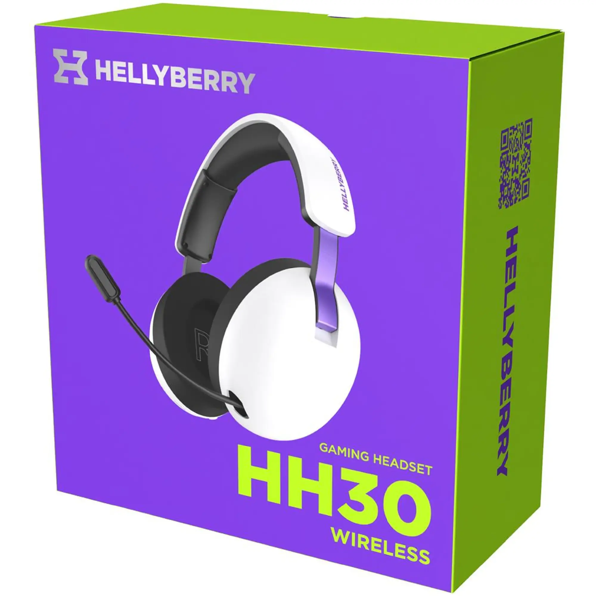 Купить Наушники HATOR Hellyberry HH30 wireless White-violet - фото 9