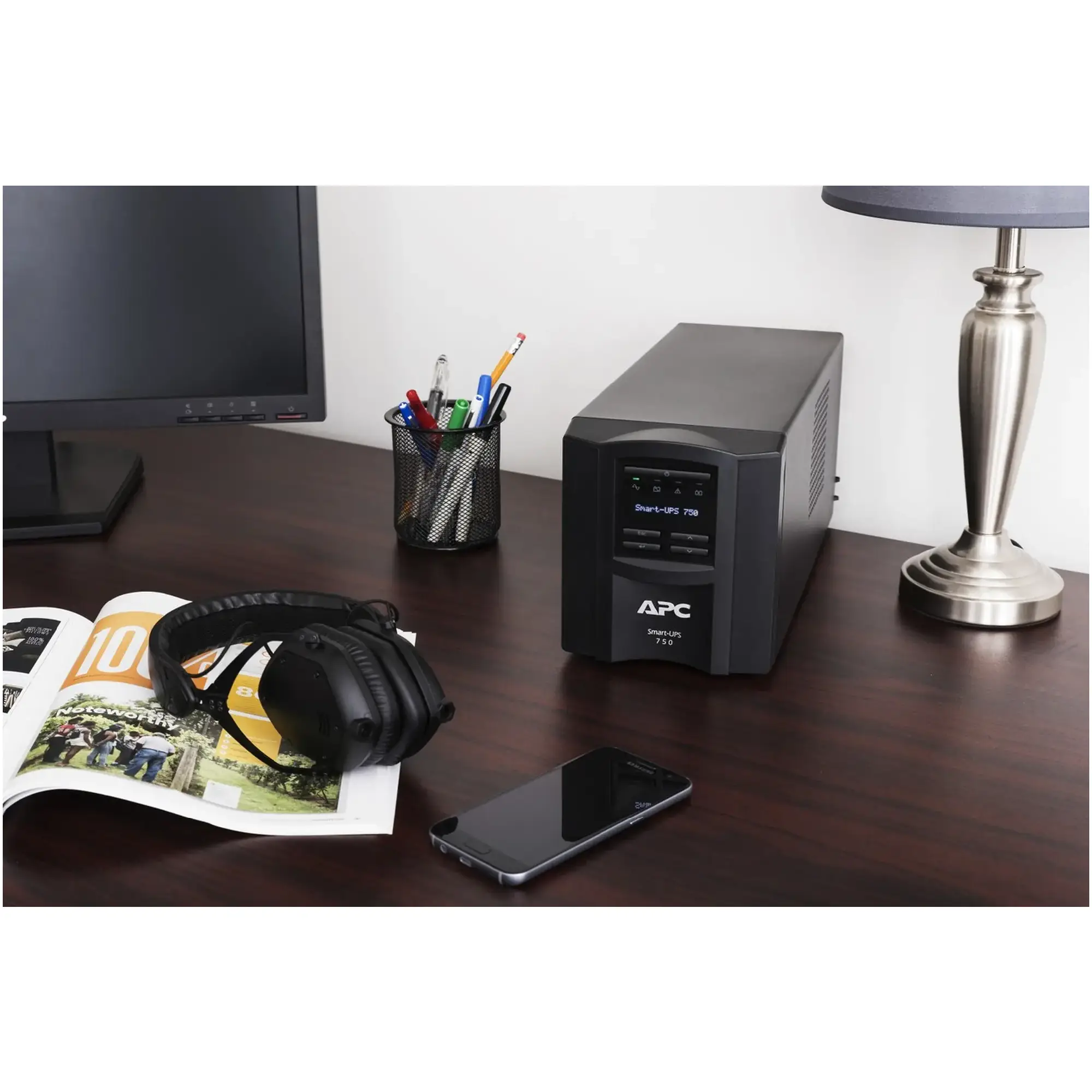 Купить ИБП (UPS) APC Smart-UPS 750VA LCD SmartConnect (SMT750IC) - фото 3