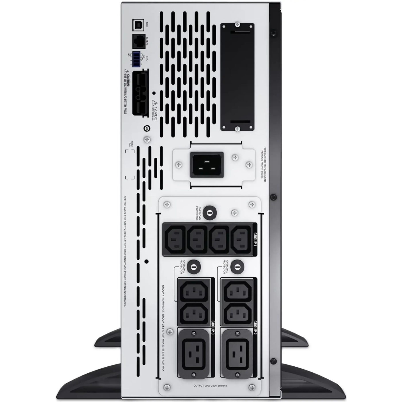 Купити ДБЖ (UPS) APC Smart-UPS X 3000VA Rack/Tower LCD (SMX3000HV) - фото 2