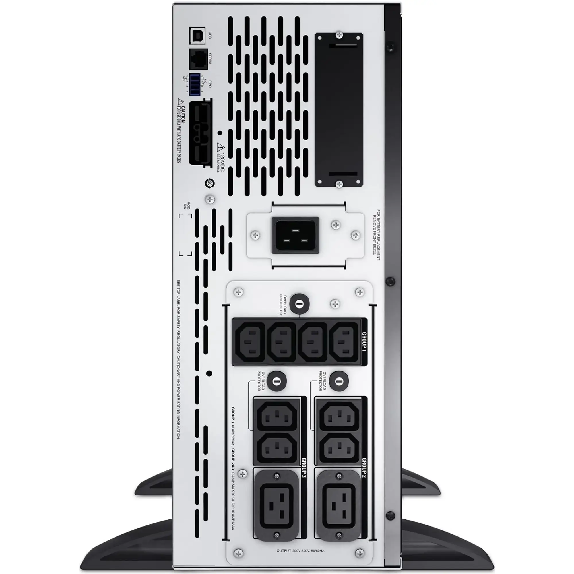 Купити ДБЖ (UPS) APC Smart-UPS X 3000VA Rack/Tower LCD (SMX3000HV) - фото 2