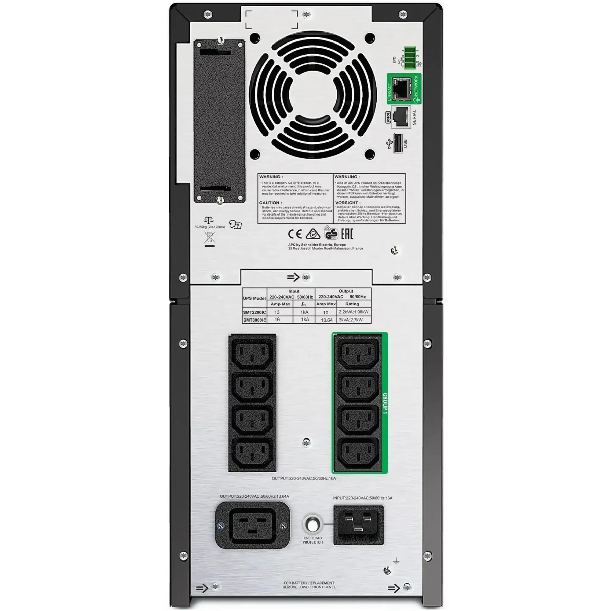 Купить ИБП (UPS) APC SMT2200IC 2200VA (SMT2200IC) - фото 2