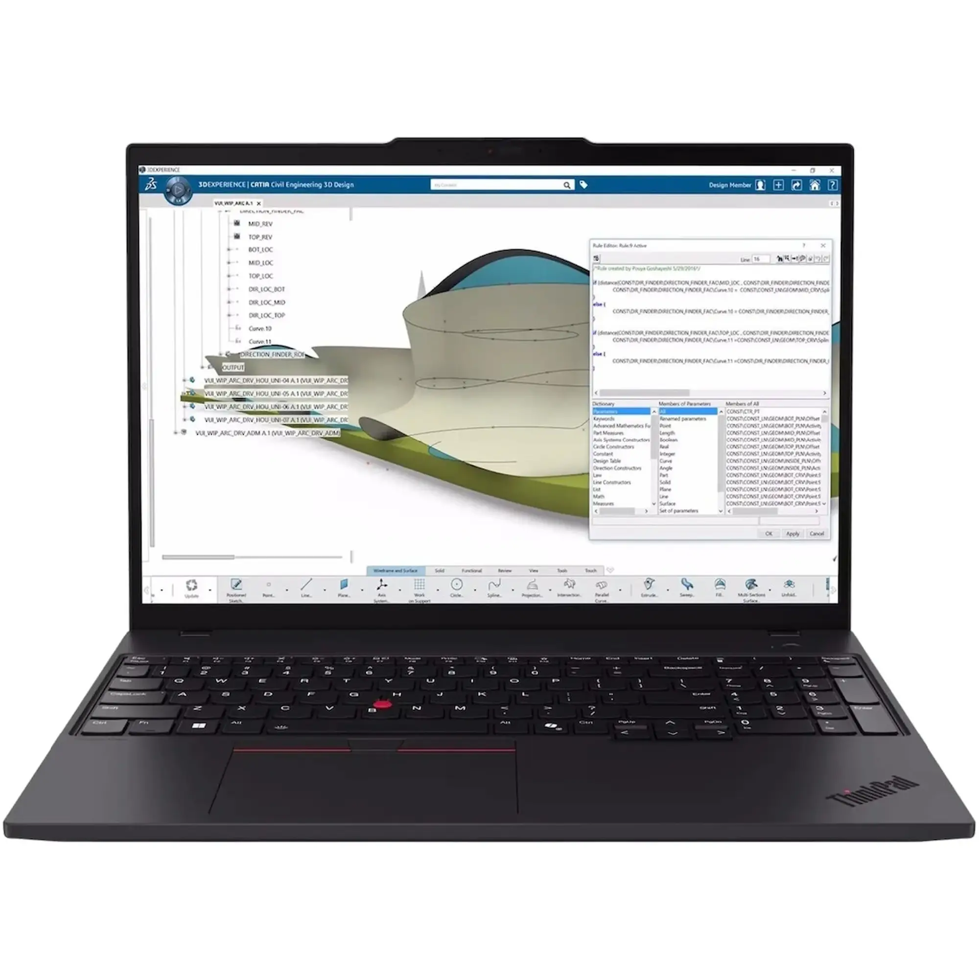 Купити Ноутбук Lenovo ThinkPad P16s Gen 4 (21QV0003RA) - фото 1