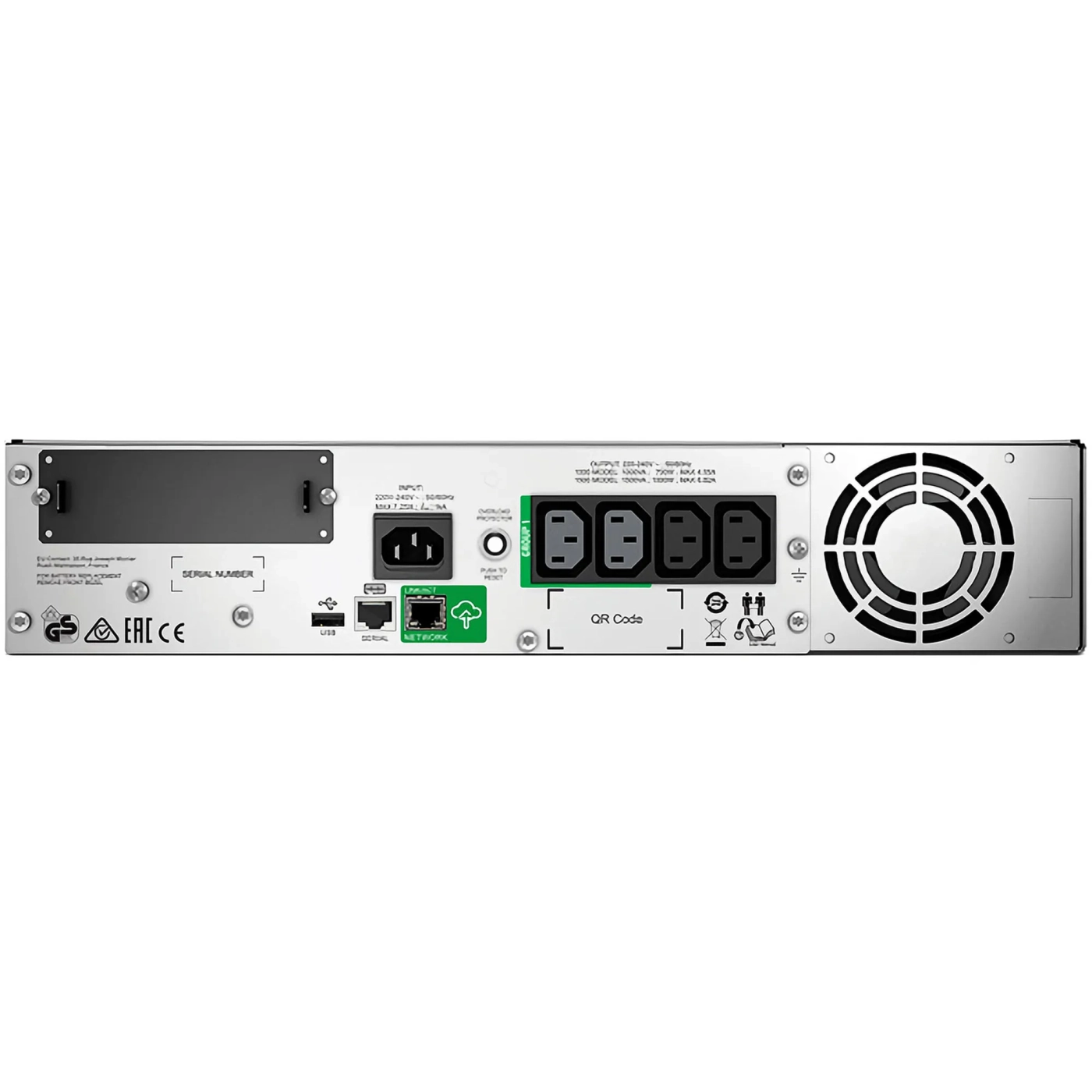 Купити ДБЖ (UPS) APC Smart-UPS 1000VA RM 2U (SMT1000RMI2UC) - фото 3