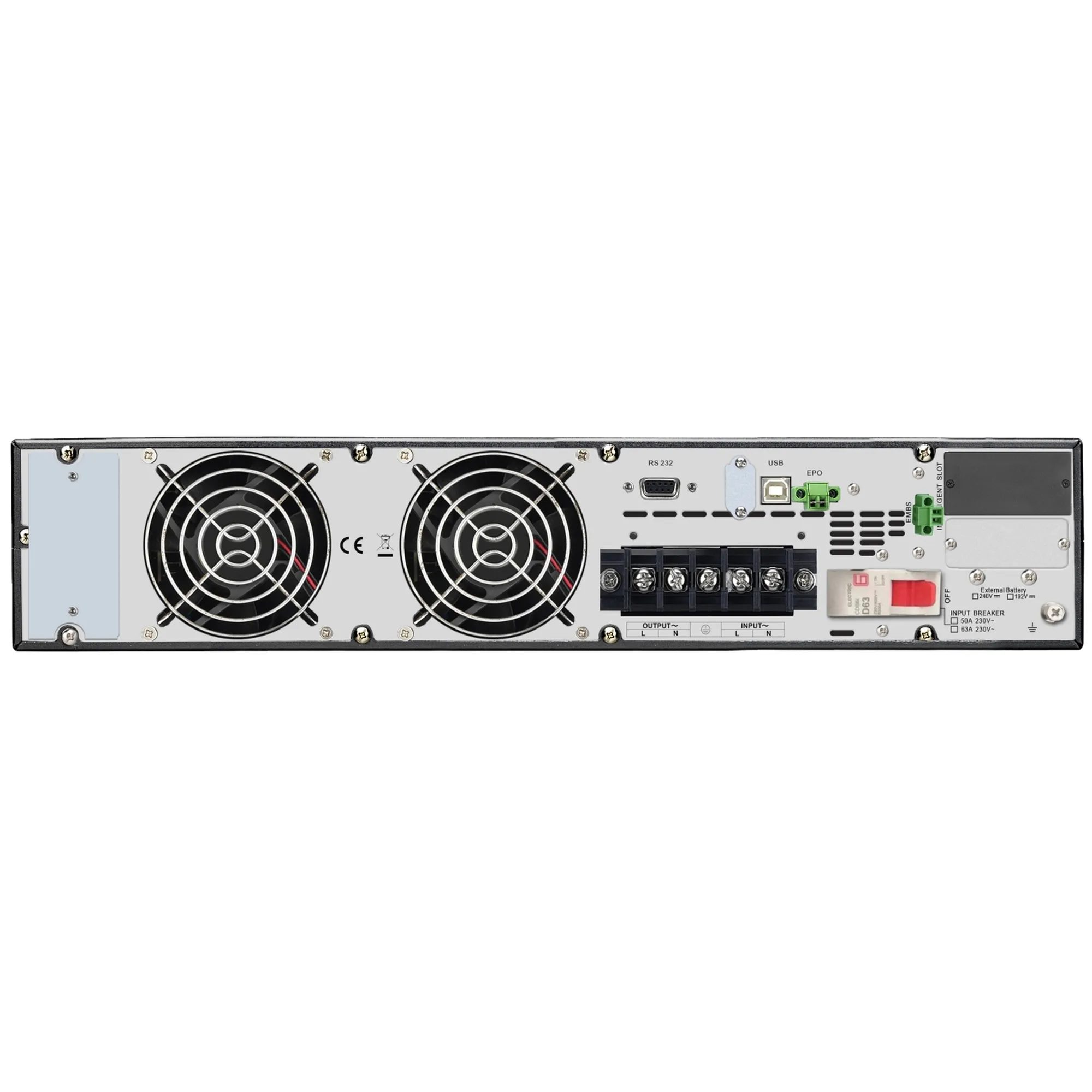 Купить ИБП (UPS) APC Easy UPS SRV 5000VA RM 4U (SRV5KRIRK) - фото 4