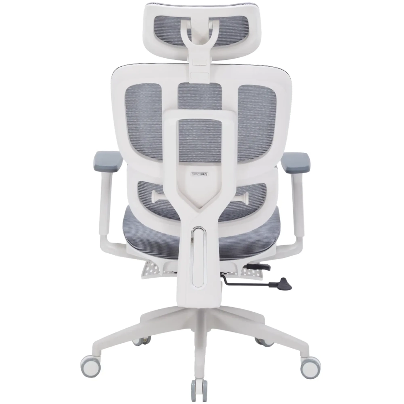 Купить Кресло офисное OfficePro Skyline Footrest OC750-W-DG-DG White/Dark Gray - фото 7
