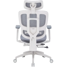 Купить Кресло офисное OfficePro Skyline Footrest OC750-W-DG-DG White/Dark Gray - фото 7