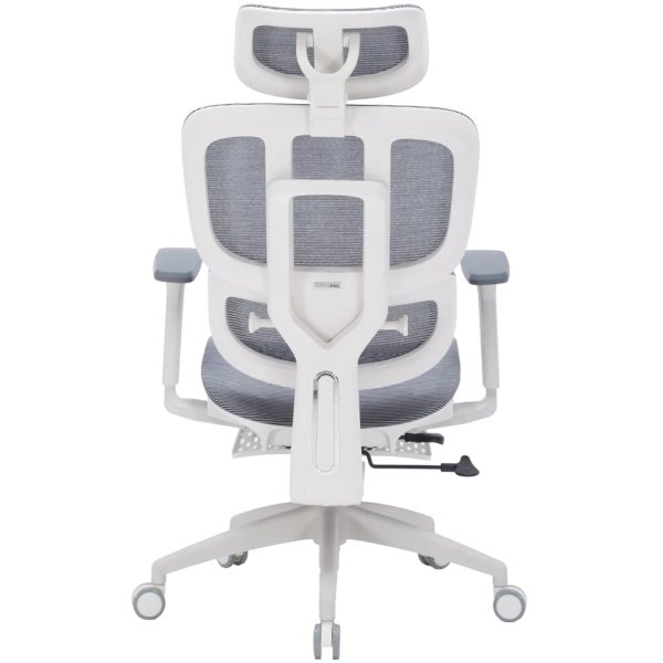 Купить Кресло офисное OfficePro Skyline Footrest OC750-W-DG-DG White/Dark Gray - фото 7