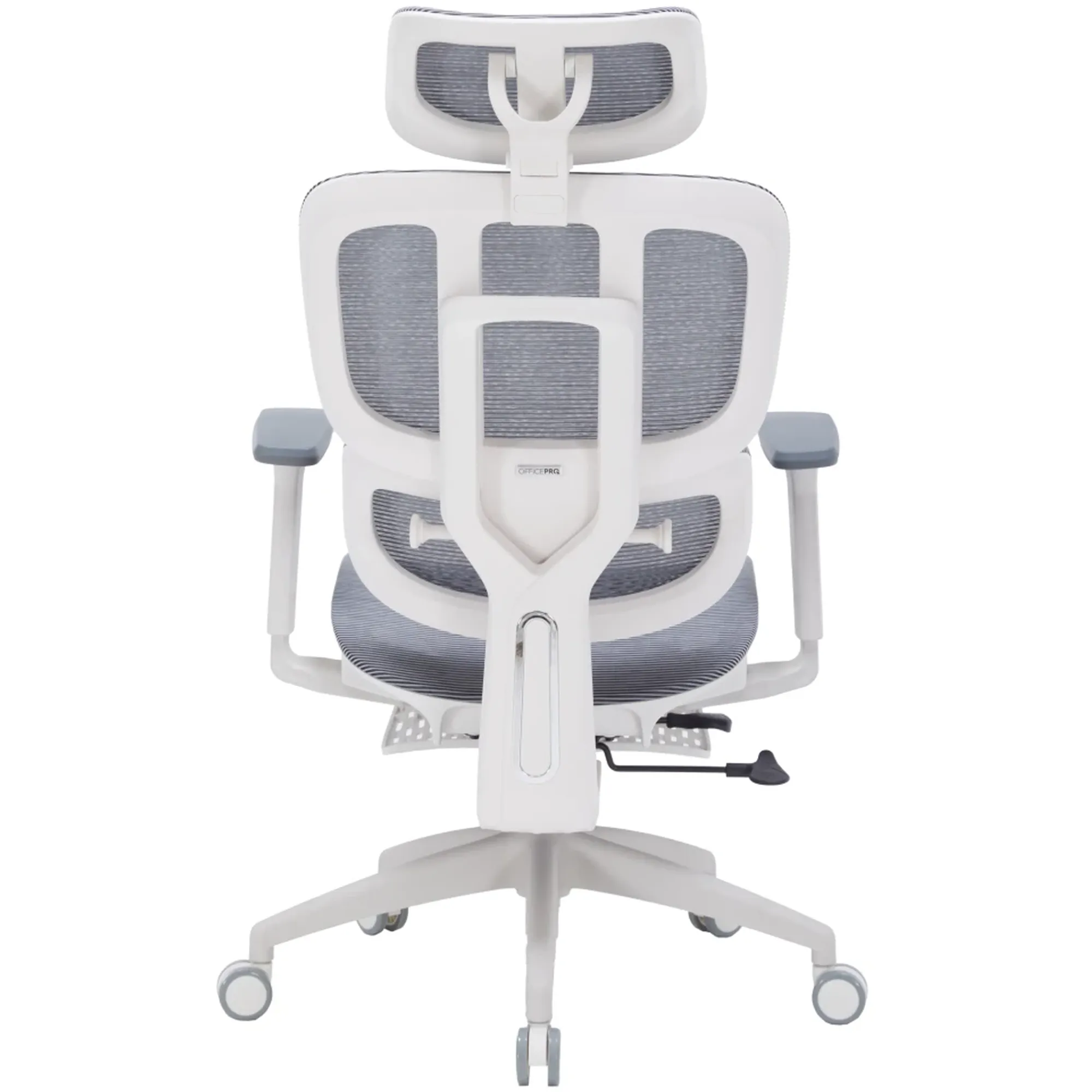 Купить Кресло офисное OfficePro Skyline Footrest OC750-W-DG-DG White/Dark Gray - фото 7