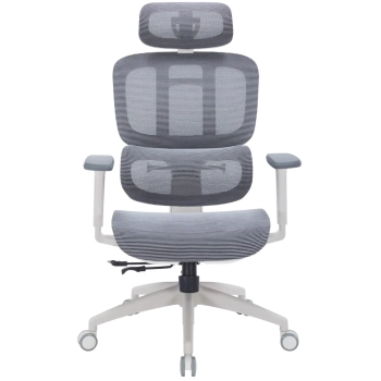 Купити Крісло офісне OfficePro Skyline OC680-W-DG-DG White/Dark Gray - фото 1
