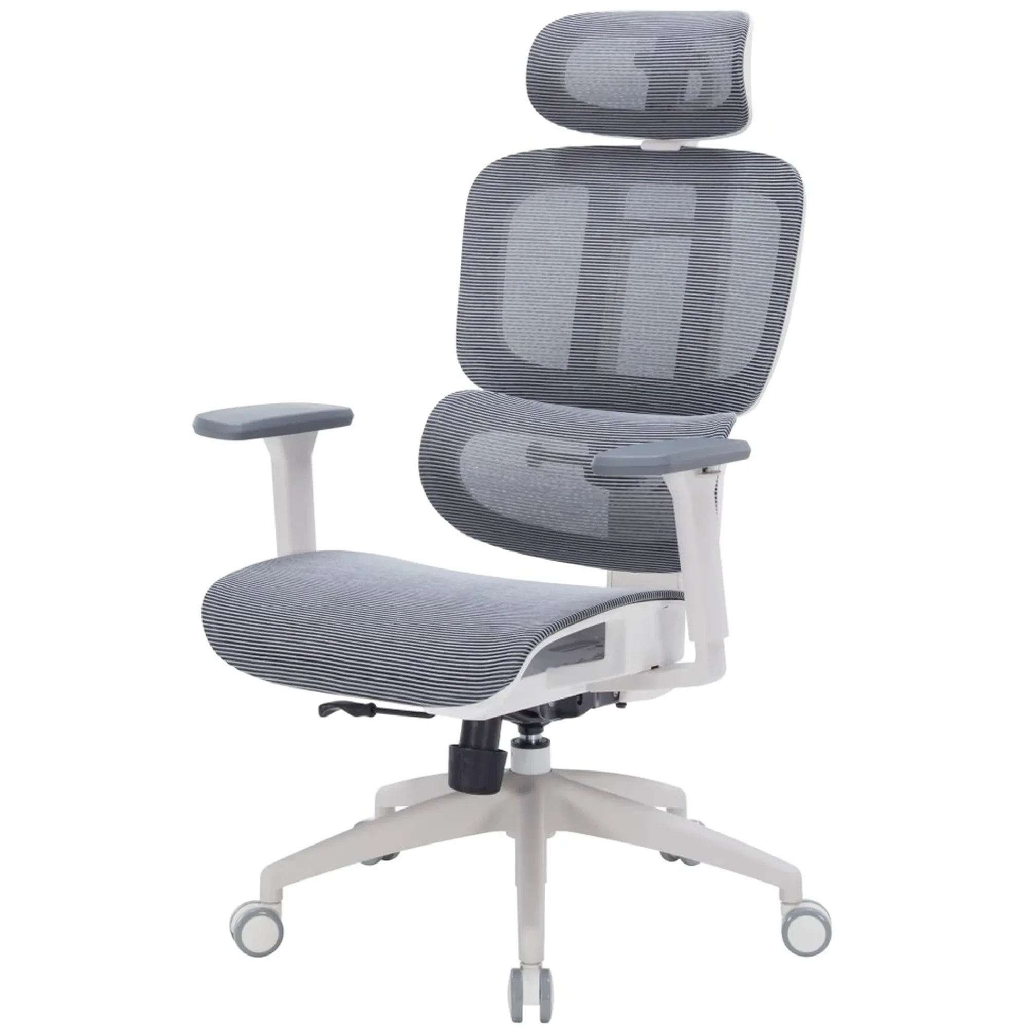 Купити Крісло офісне OfficePro Skyline OC680-W-DG-DG White/Dark Gray - фото 3