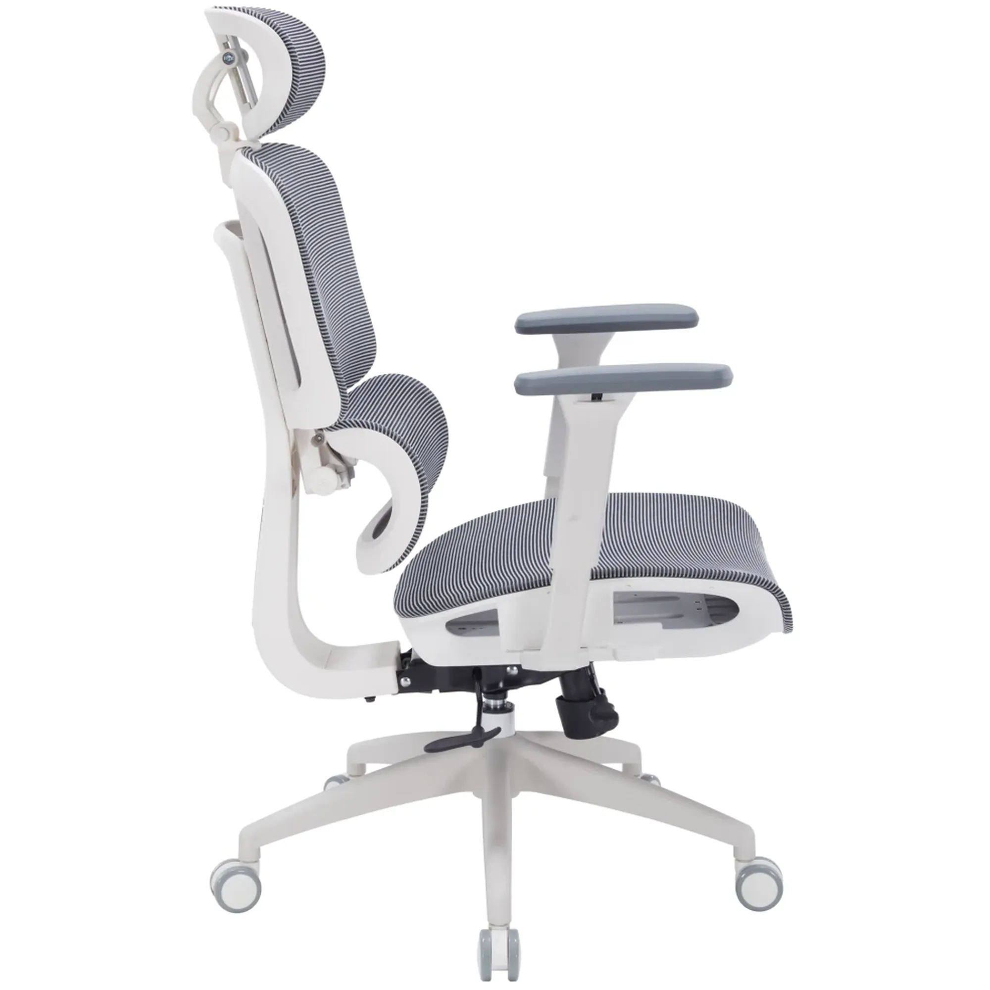 Купити Крісло офісне OfficePro Skyline OC680-W-DG-DG White/Dark Gray - фото 4