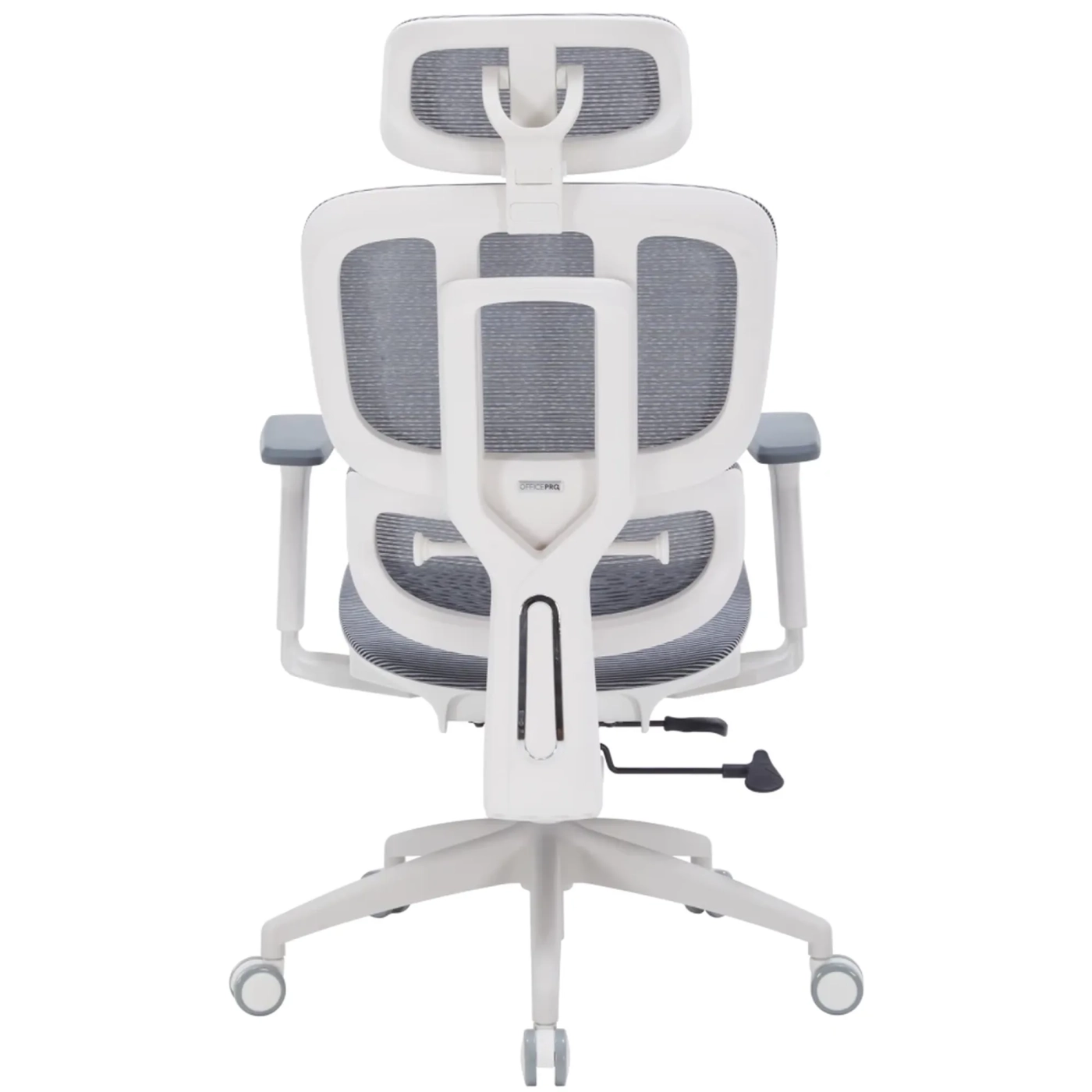 Купити Крісло офісне OfficePro Skyline OC680-W-DG-DG White/Dark Gray - фото 6