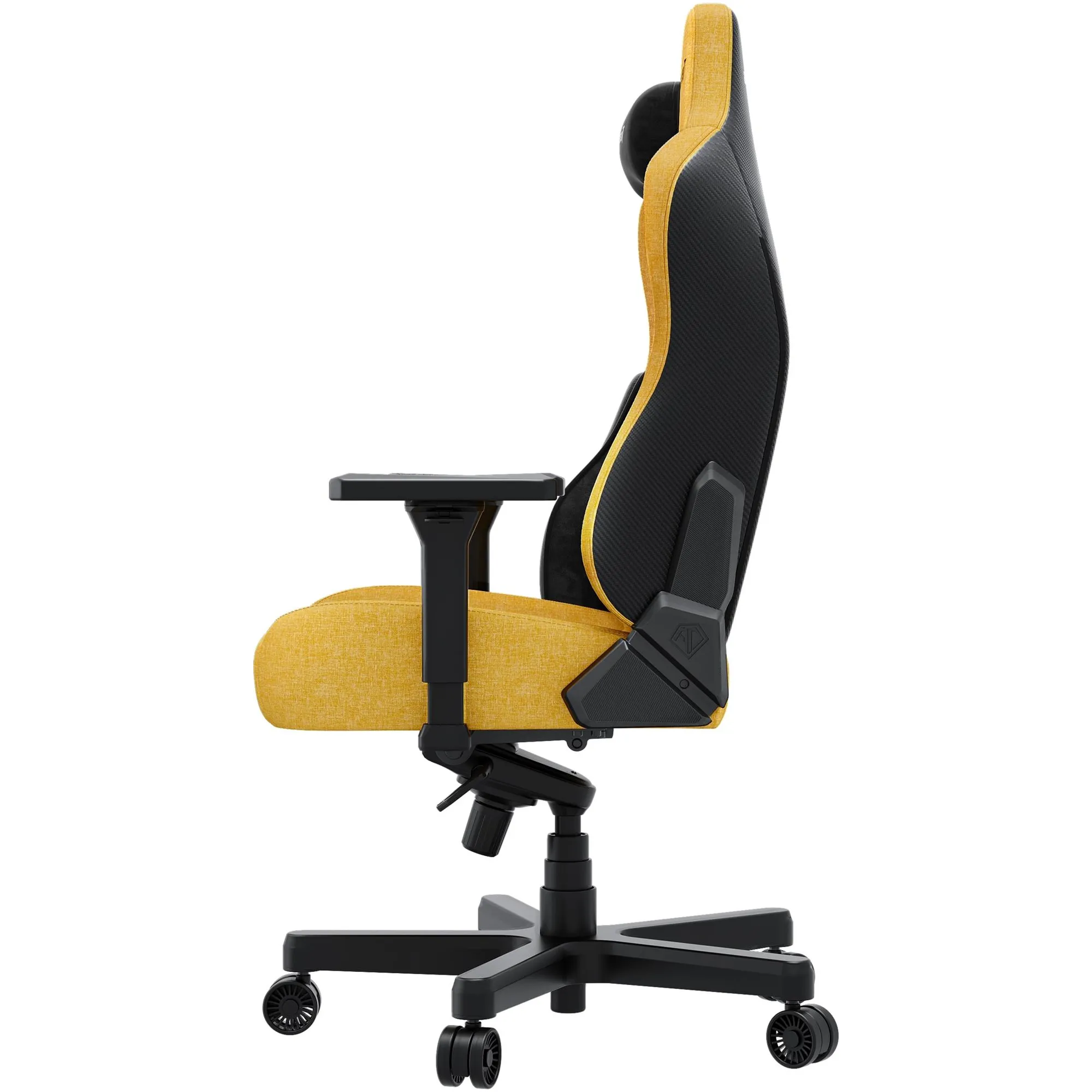 Купити Крісло для геймерів Anda Seat Kaiser 3E XL Bright Yellow Fabric (AD23YC-XL-09-Y-CF-Y01) - фото 6