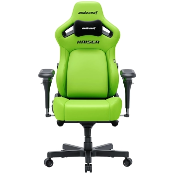 Купити Крісло для геймерів Anda Seat Kaiser 4 V2 XL Cyber Green PVC (AD12YDDC-XLL-20-C-PV/C-03) - фото 1