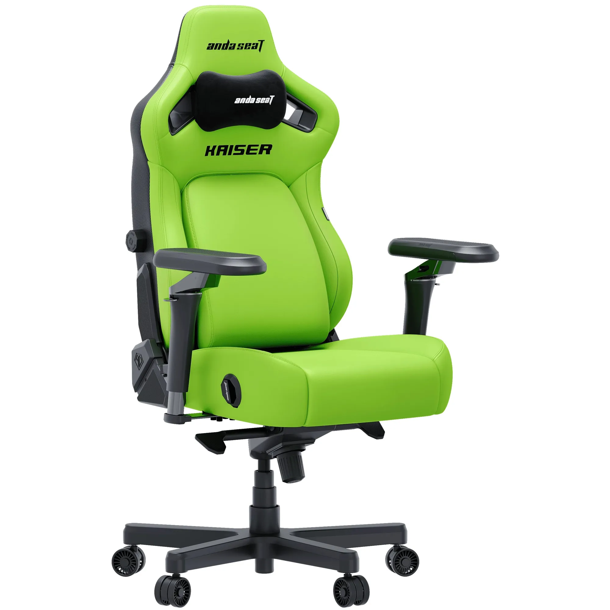 Купити Крісло для геймерів Anda Seat Kaiser 4 V2 XL Cyber Green PVC (AD12YDDC-XLL-20-C-PV/C-03) - фото 3