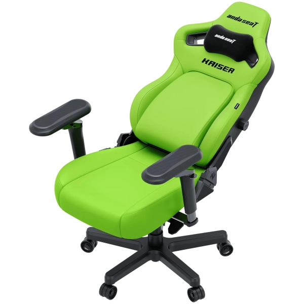 Купити Крісло для геймерів Anda Seat Kaiser 4 V2 XL Cyber Green PVC (AD12YDDC-XLL-20-C-PV/C-03) - фото 8
