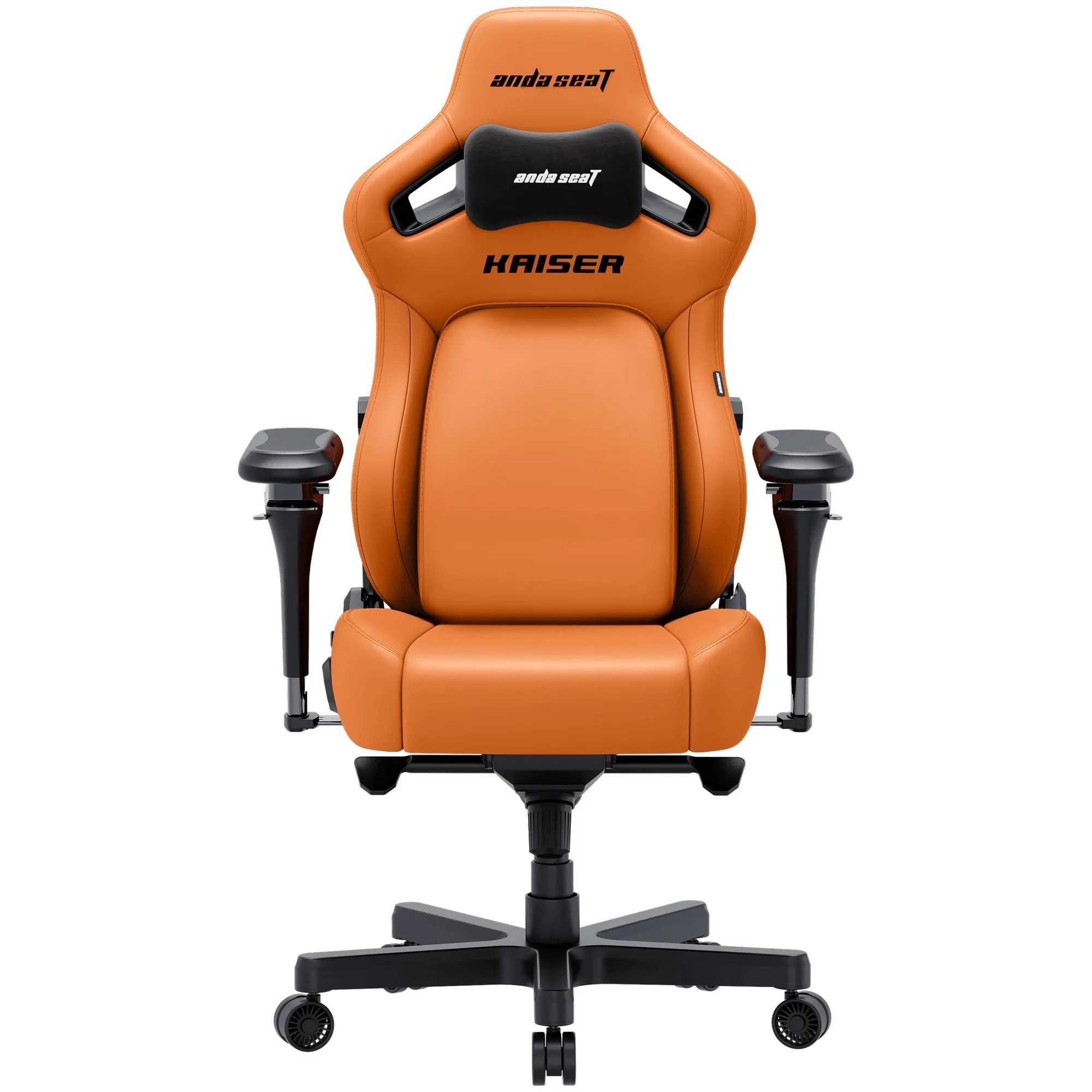 Купити Крісло для геймерів Anda Seat Kaiser 4 V2 XL Orange PVC (AD12YDDC-XLL-20-O-PV/C-03) - фото 1