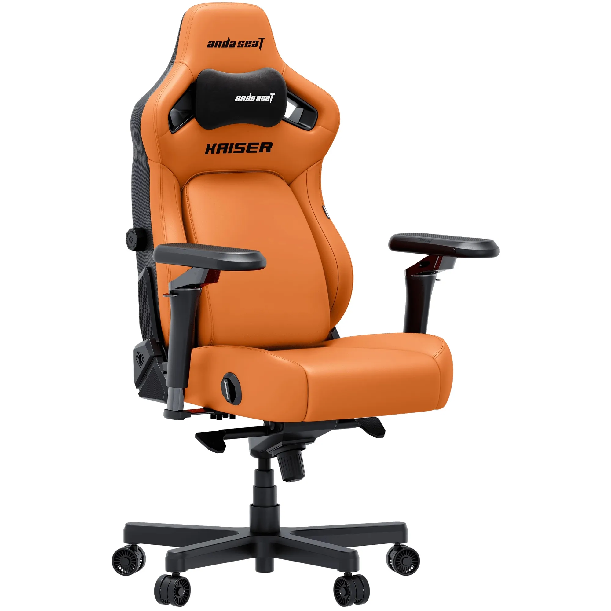 Купити Крісло для геймерів Anda Seat Kaiser 4 V2 XL Orange PVC (AD12YDDC-XLL-20-O-PV/C-03) - фото 2
