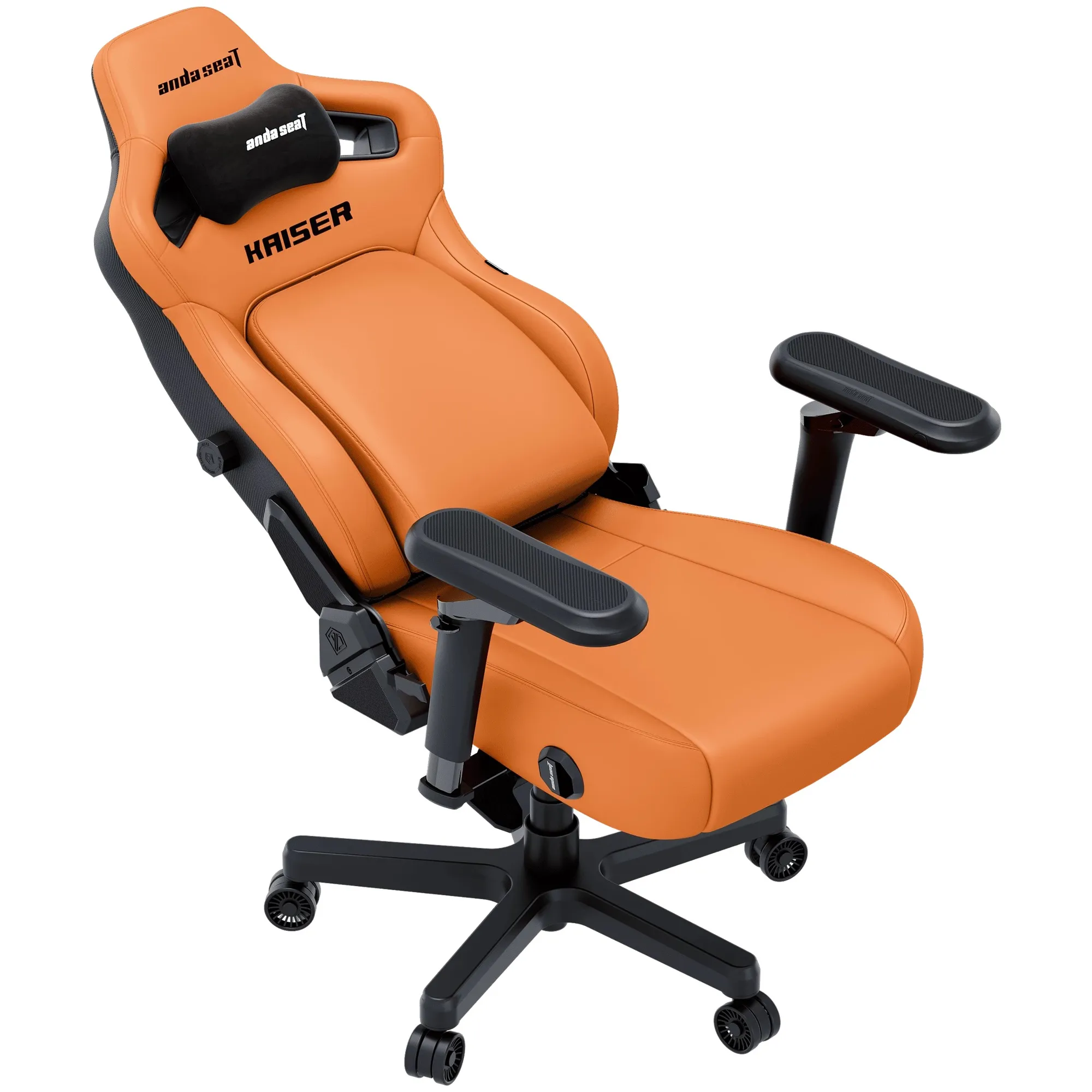 Купити Крісло для геймерів Anda Seat Kaiser 4 V2 XL Orange PVC (AD12YDDC-XLL-20-O-PV/C-03) - фото 4