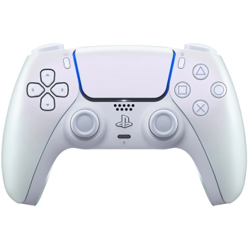 Купити Геймпад Sony PlayStation 5 DualSense Chrome Pearl (1000050600) - фото 1