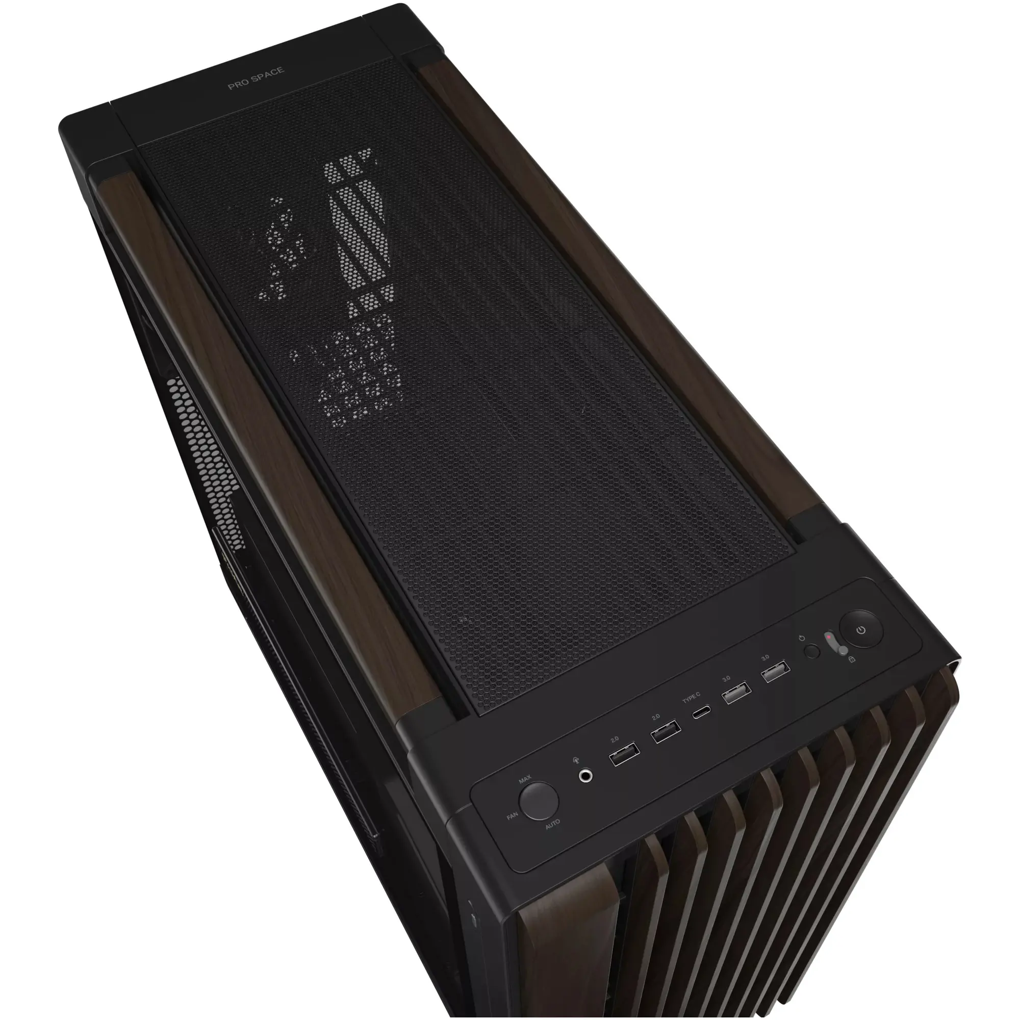 Купить Корпус ASUS ProArt PA602 Wood Edition - Tempered Glass Panel Modern Black (90DC00J0-B09030) - фото 6