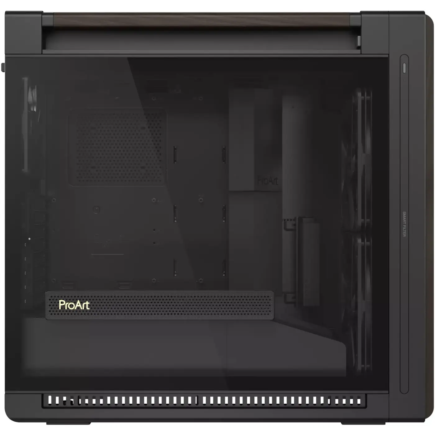 Купить Корпус ASUS ProArt PA602 Wood Edition - Tempered Glass Panel Modern Black (90DC00J0-B09030) - фото 8